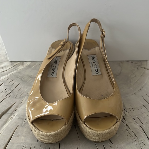 Jimmy Choo, Platform sandals, Size 36/US6 - Picture 2 of 4